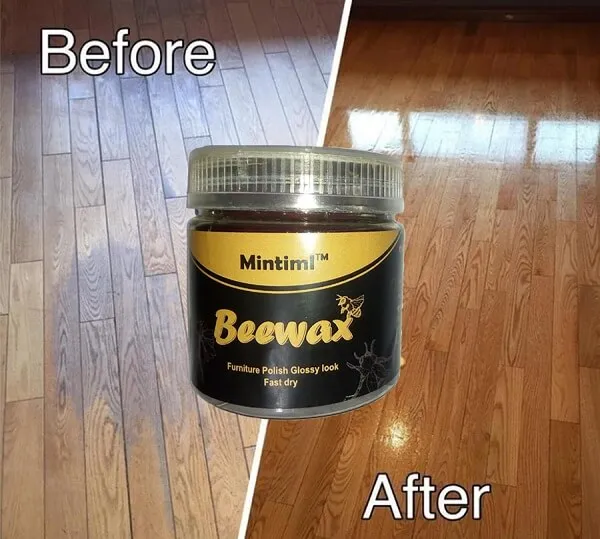 Beewax Wood Polish Polisher Polishing Compound Wax Floor Seasoning Furniture Polish - 100G